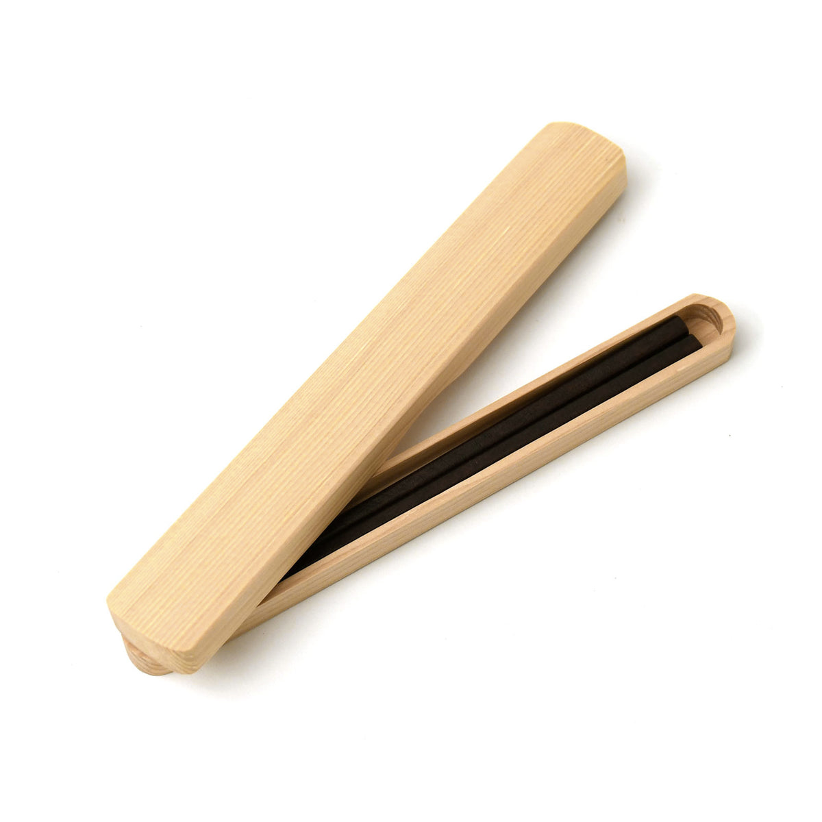 箸箱　7セット 箸・箸箱セット[Wood]
