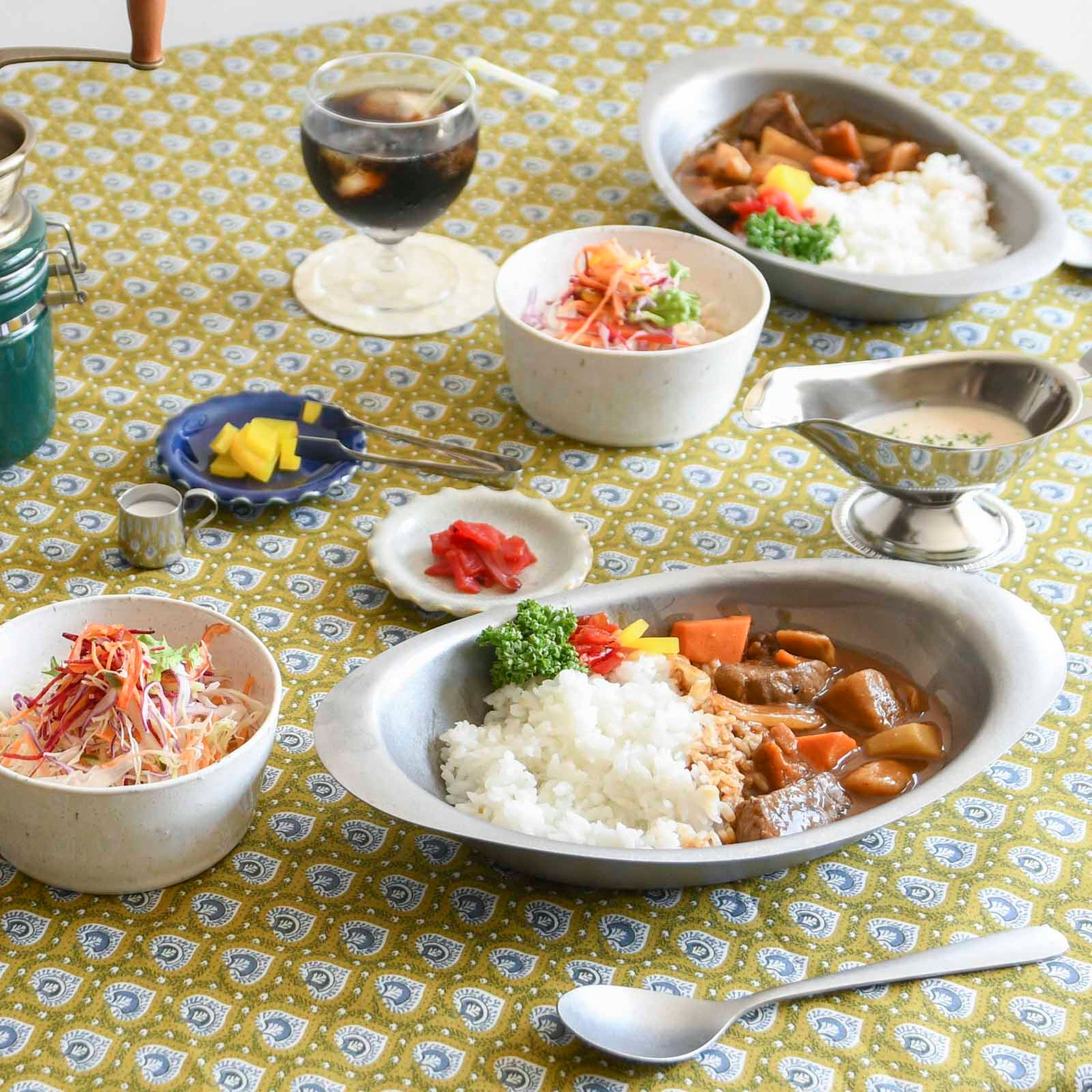 ミールス カレー皿