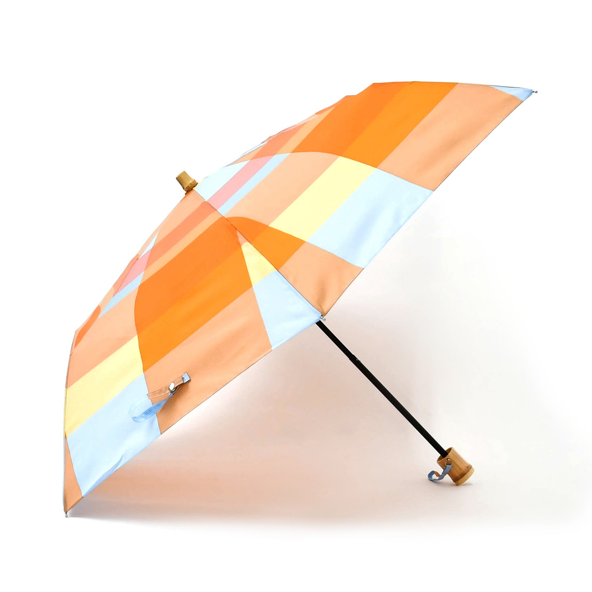折りたたみ傘 チェック 雨晴兼用