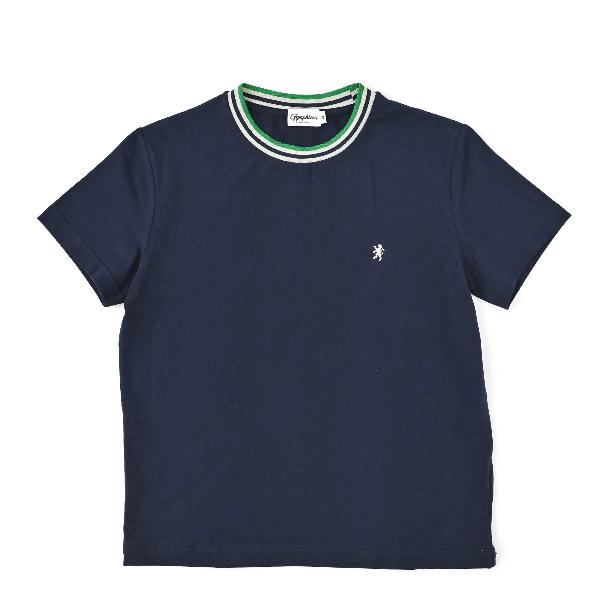 GYMPHLEX/ジムフレックス】クルーネック ニットラインTシャツ