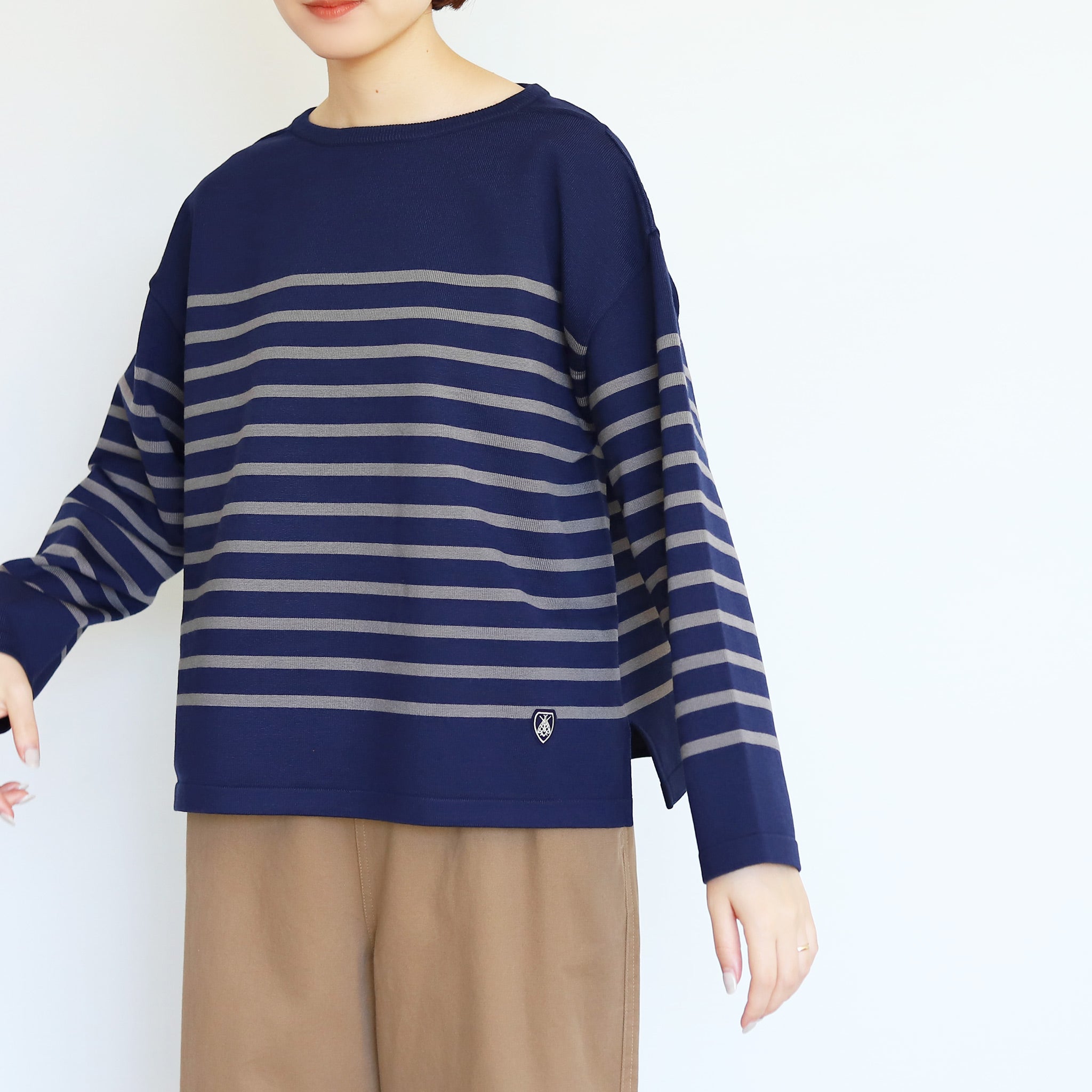 ORCIVAL SALE 25％OFF 裏フリース レディース ボートネックプル