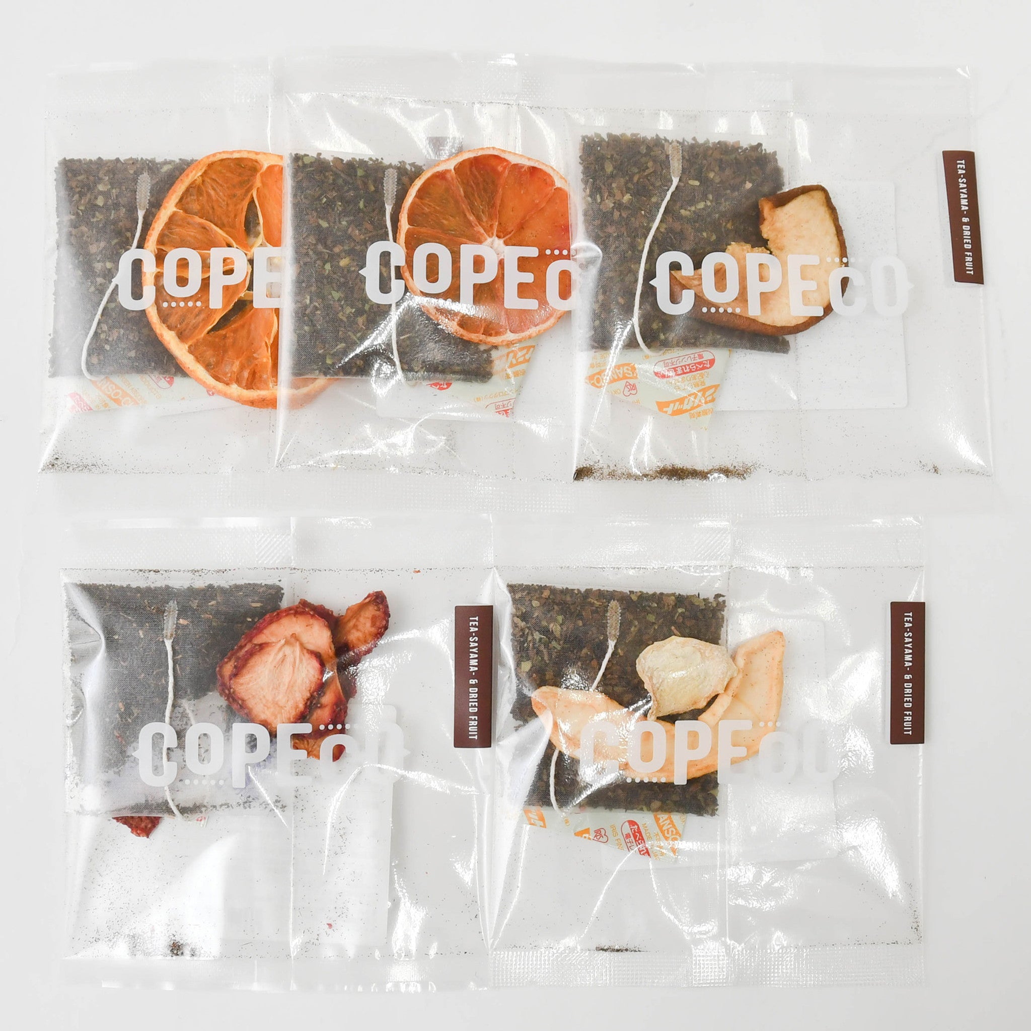 【COPECO/コペコ】スペシャルフルーツティー5種セット(狭山紅茶＆国産ドライフルーツ)