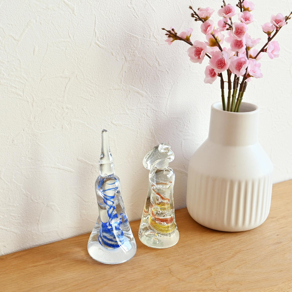 吹きガラス工房Fuji321】ひな人形（大） | deux C(ドゥ・セー)公式