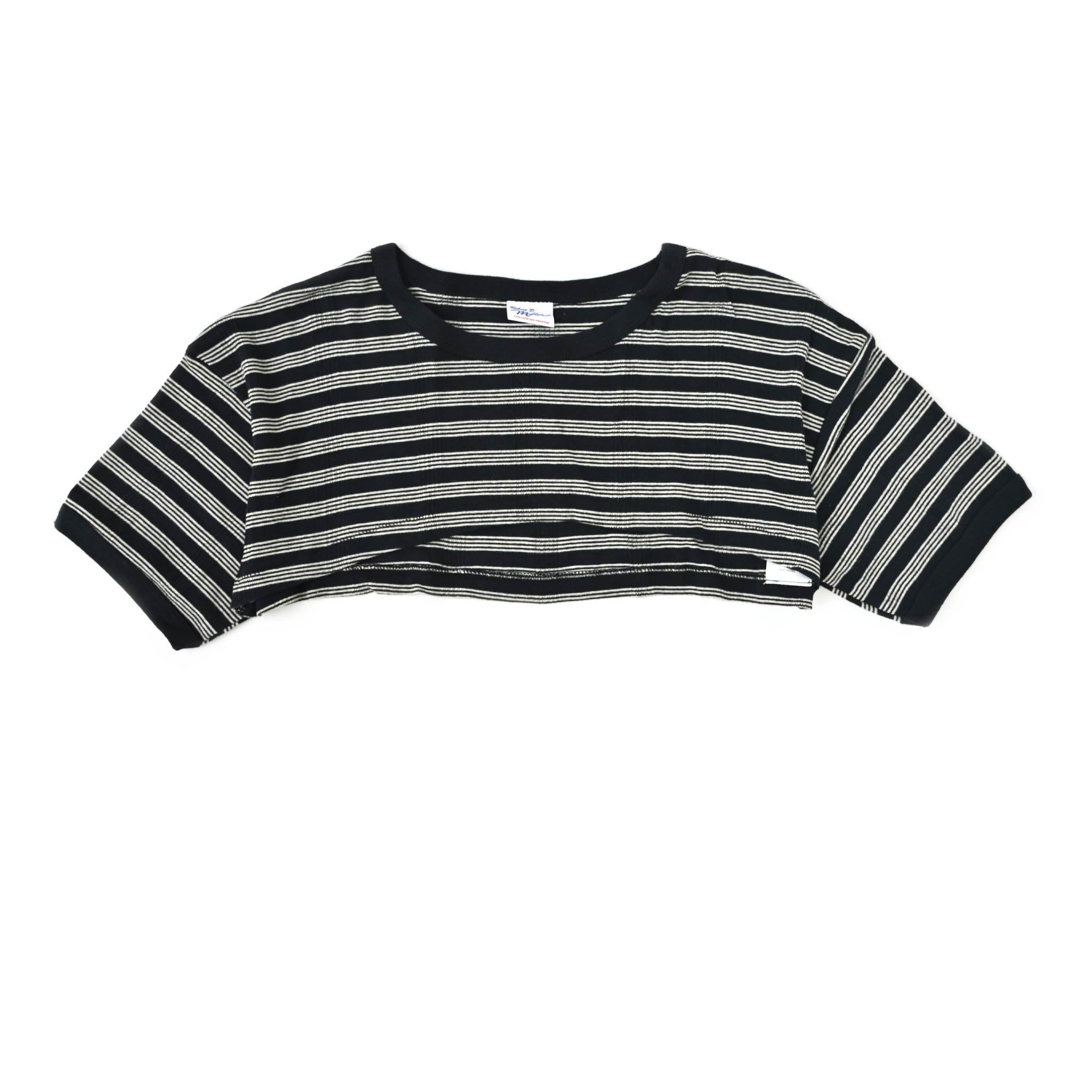 【 】 Modern Rib リブ クロップド Tシャツ Robert P.Miller / ロバートピーミラー】パネルリブクロップド