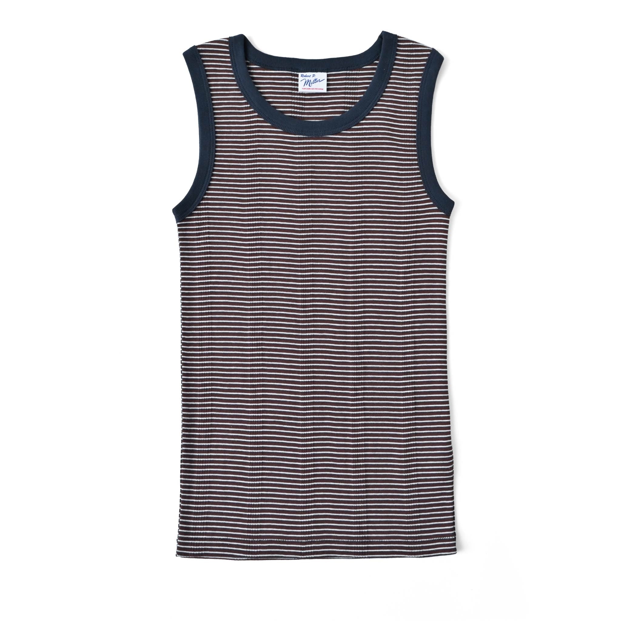 【Robert P.Miller】パネルリブタンクトップ