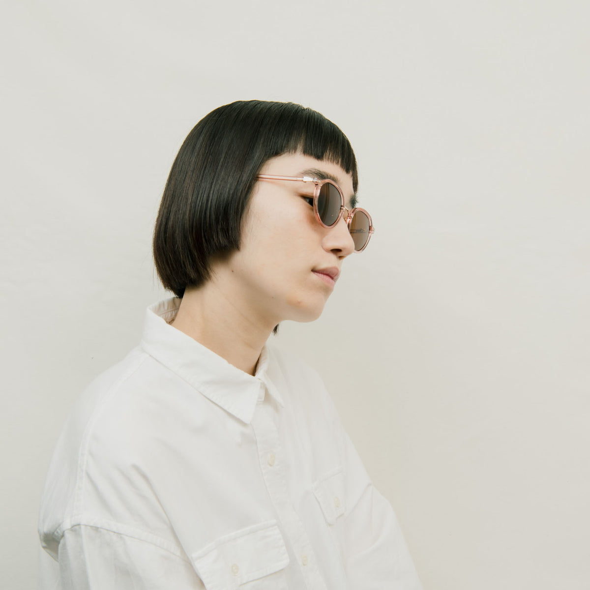 【Ciqi】DONNY サングラス Rose Brown Lens sunglasses(ダニー ロゼ ブラウンレンズ)