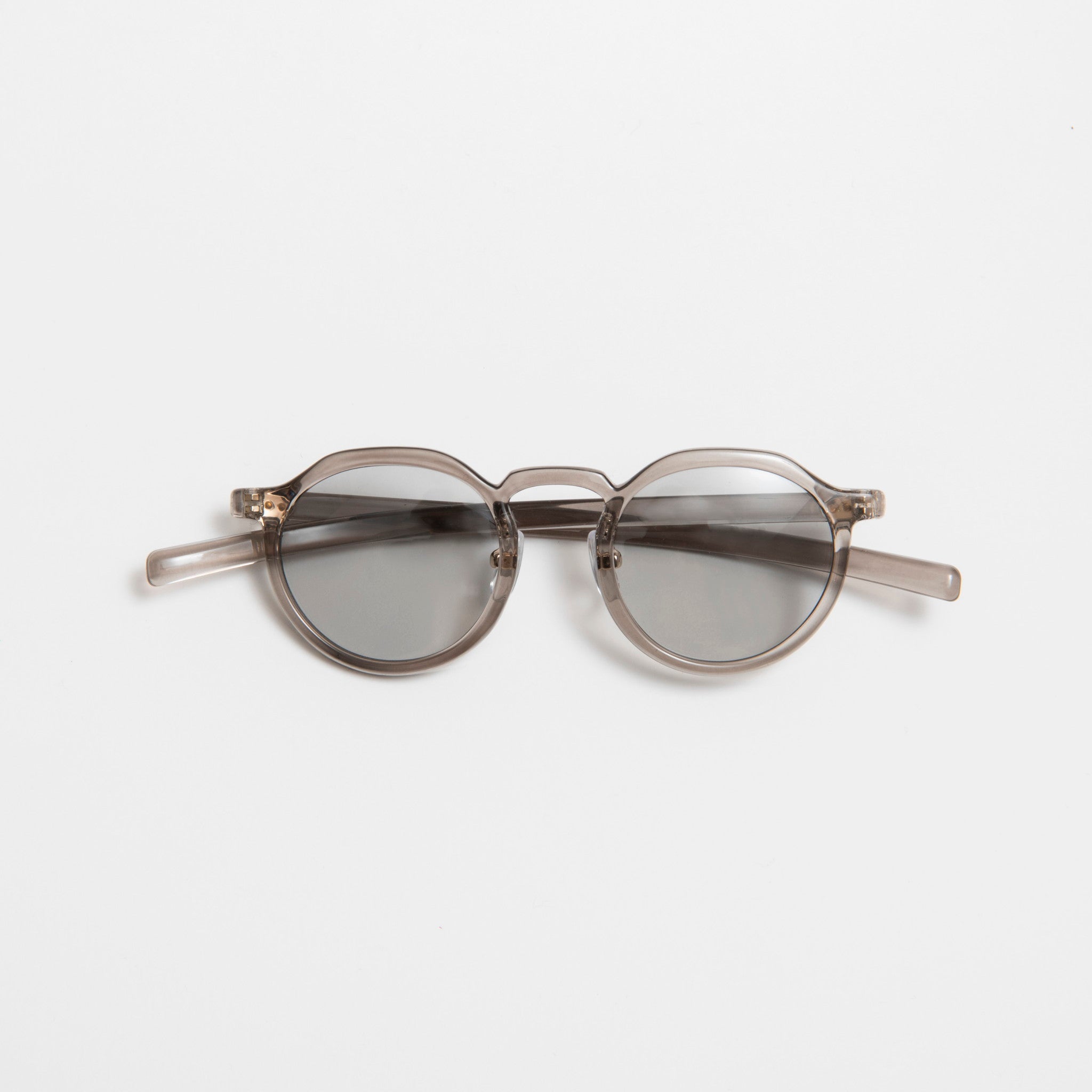【Ciqi】DAMON サングラス Gray Light Gray Lenses sunglasses(デイモン グレー ライトグレーレンズ)