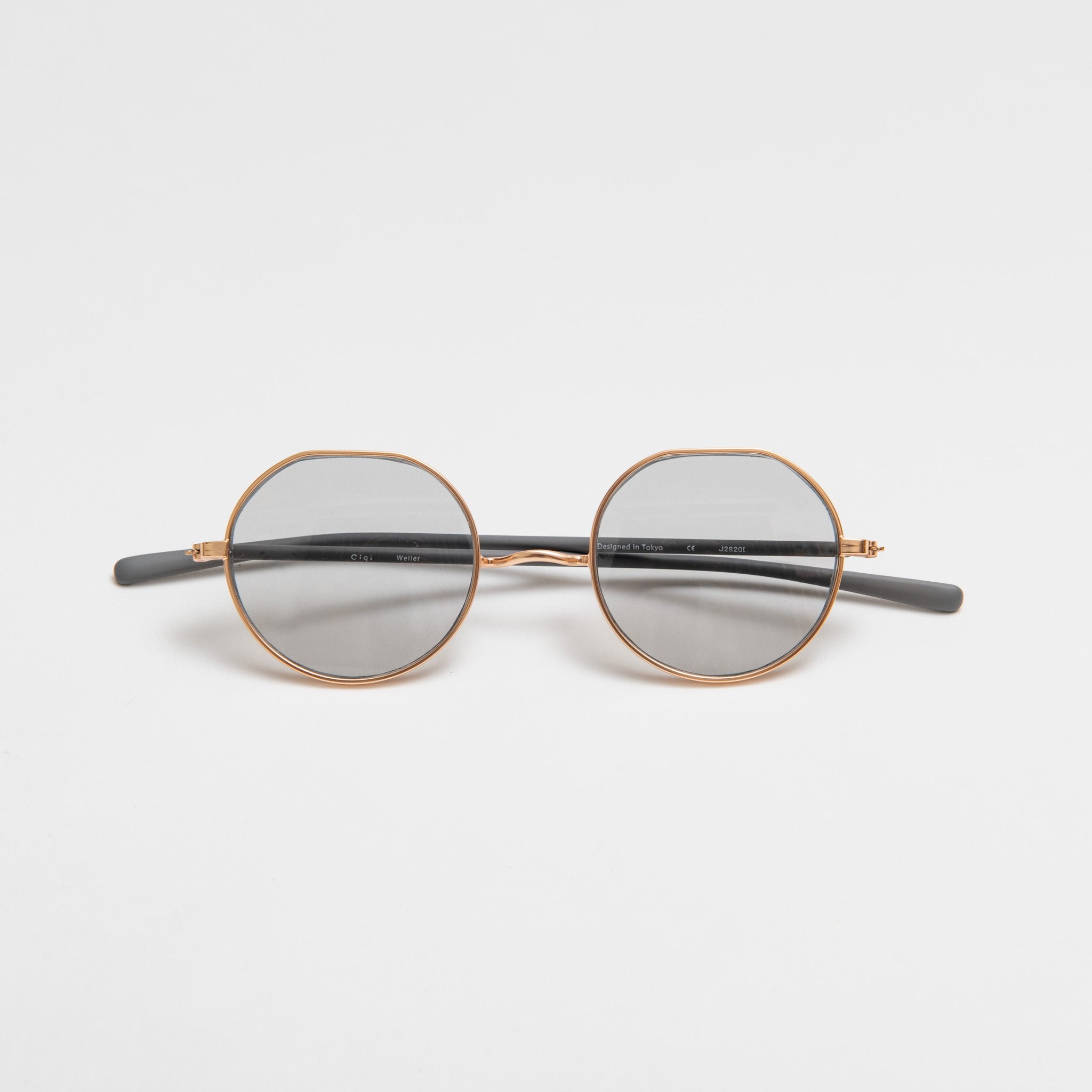 【Ciqi】WELLER サングラス Slate Gray Light Gray Lens sunglasses(ウェラー スレートグレー ライトグレーレンズ)