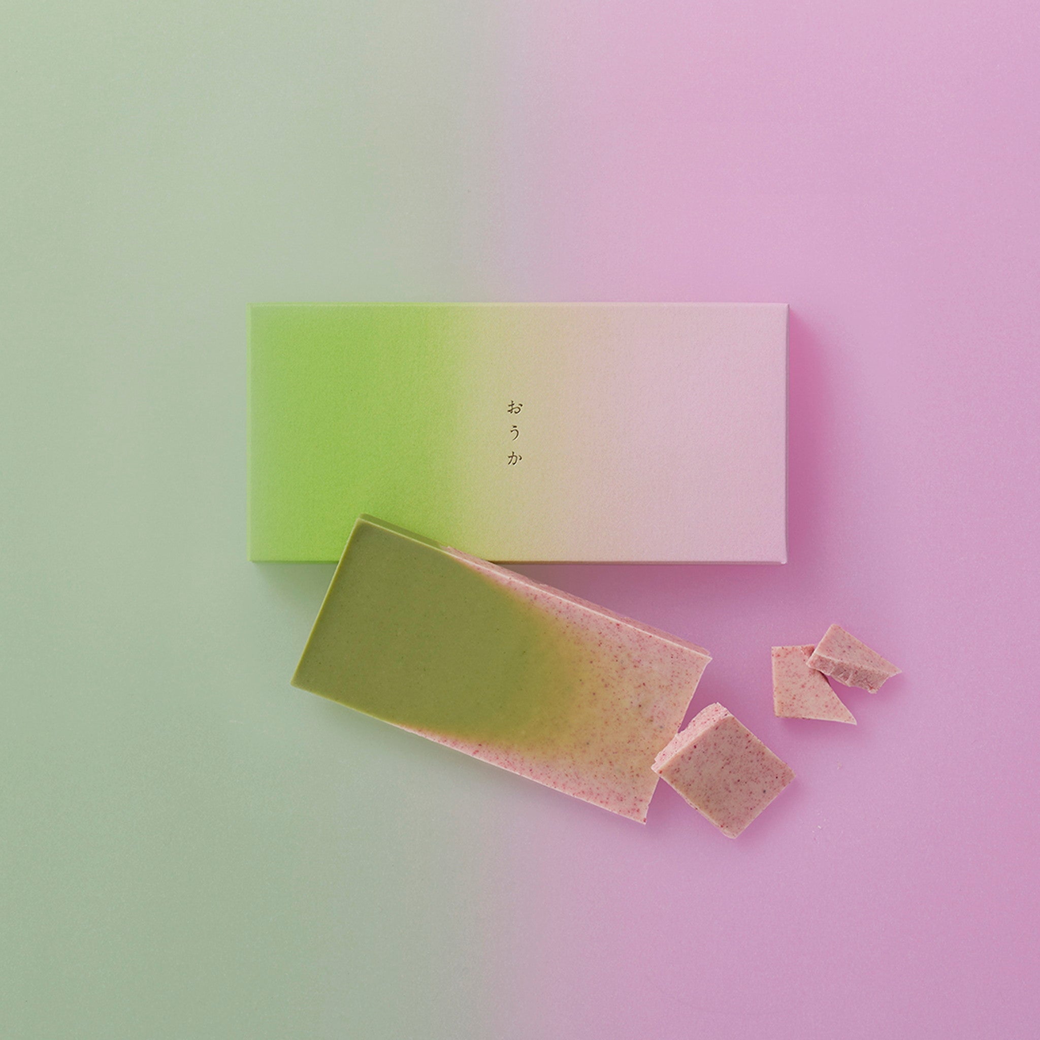 【MOTHER HOUSE】イロドリチョコレート 桜花(抹茶･ラズベリー)