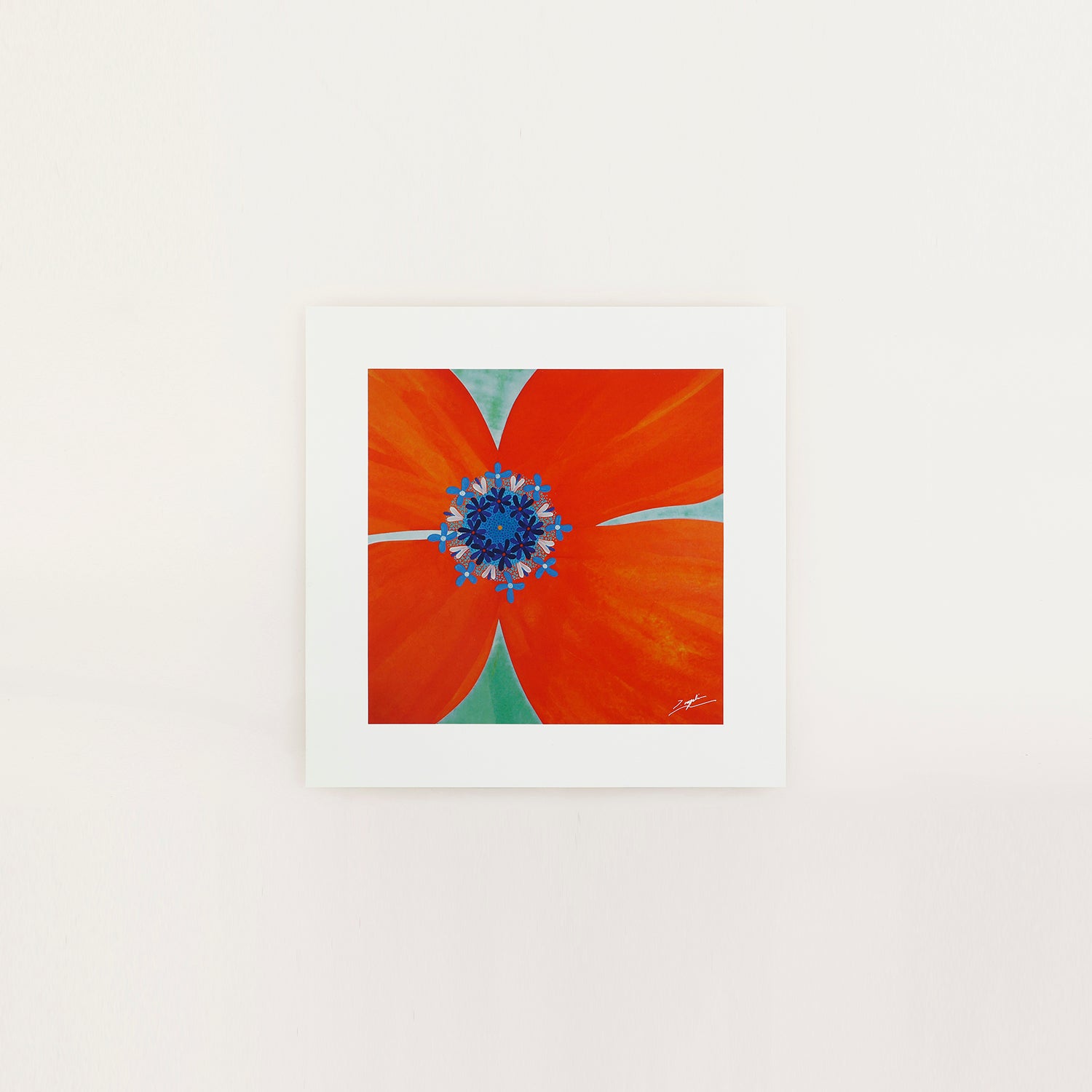 クォーターリポート 】アートポスター FAIRY FLOWER 30×30cm | deux C