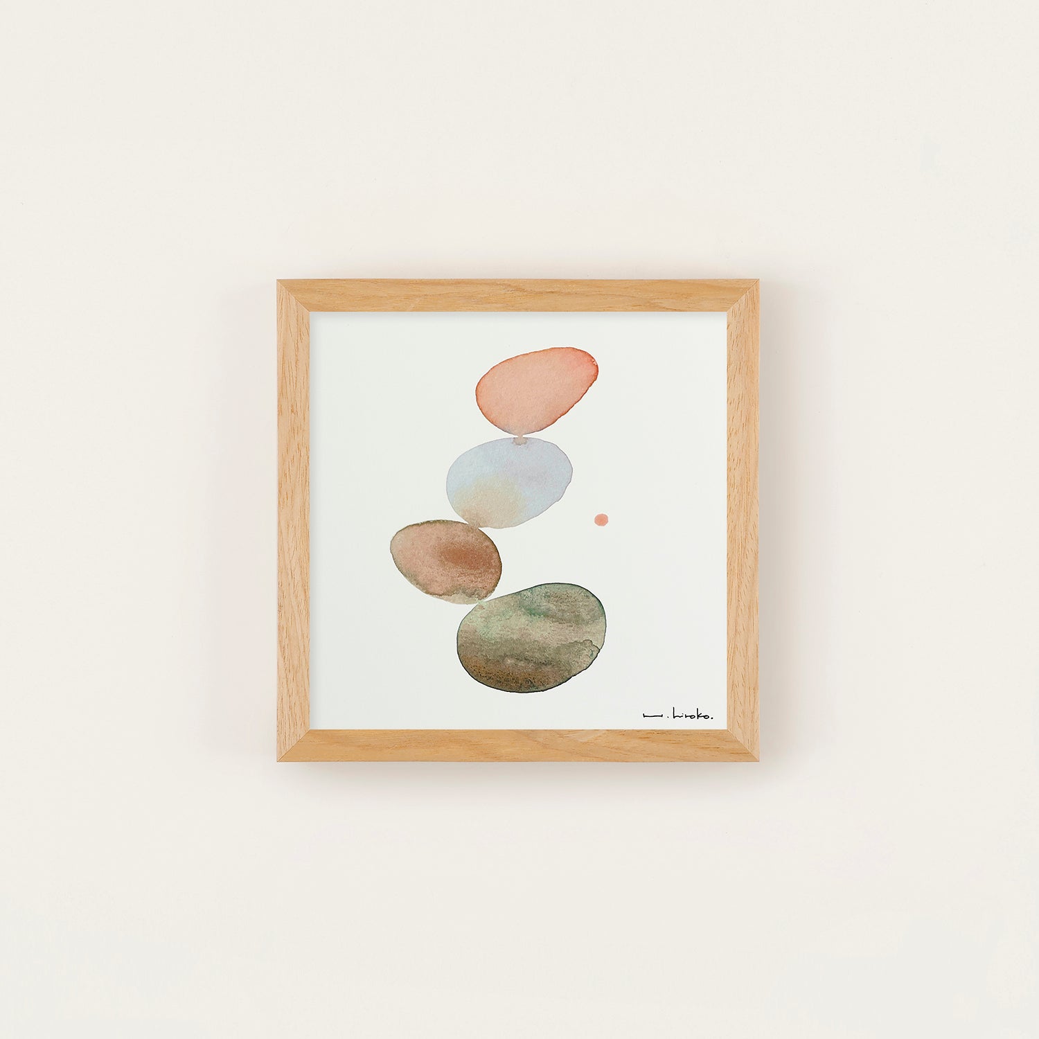 クォーターリポート 】アートポスター RHYTHM 20×20cm | deux C(ドゥ