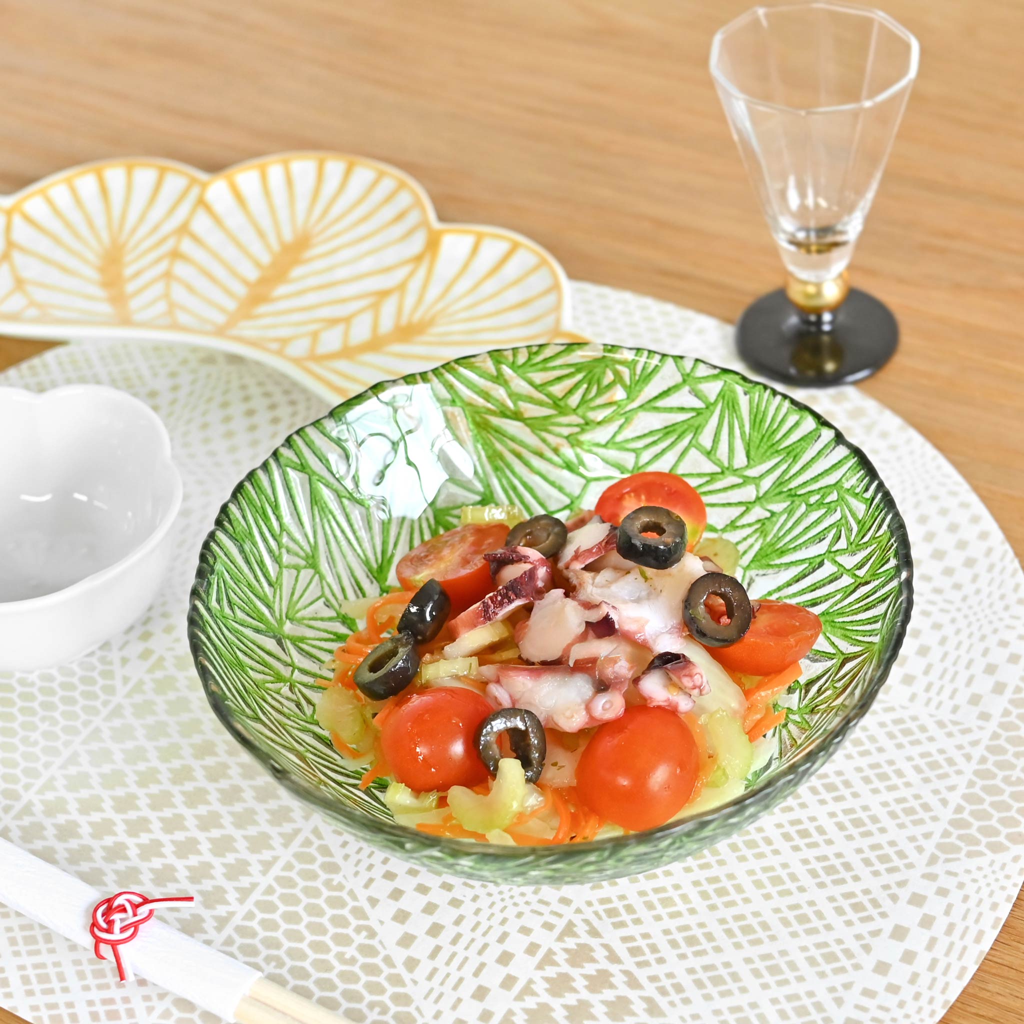 プリズム ガラスボウル 16cm