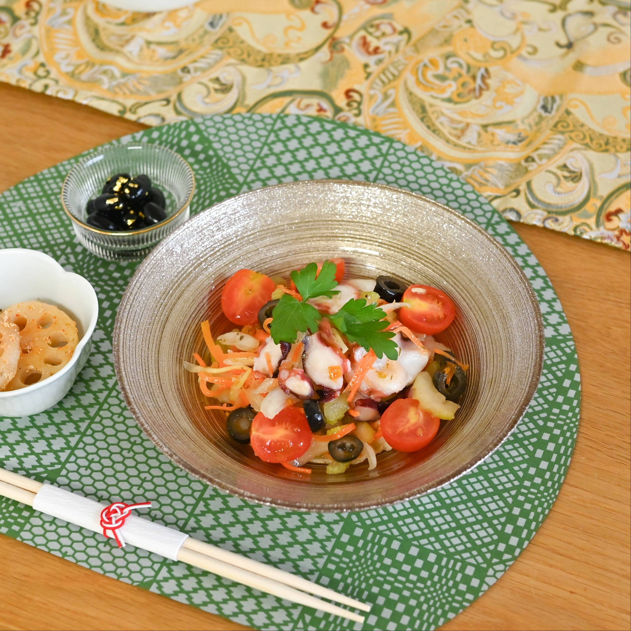 【曽根工芸】サークル浅中鉢