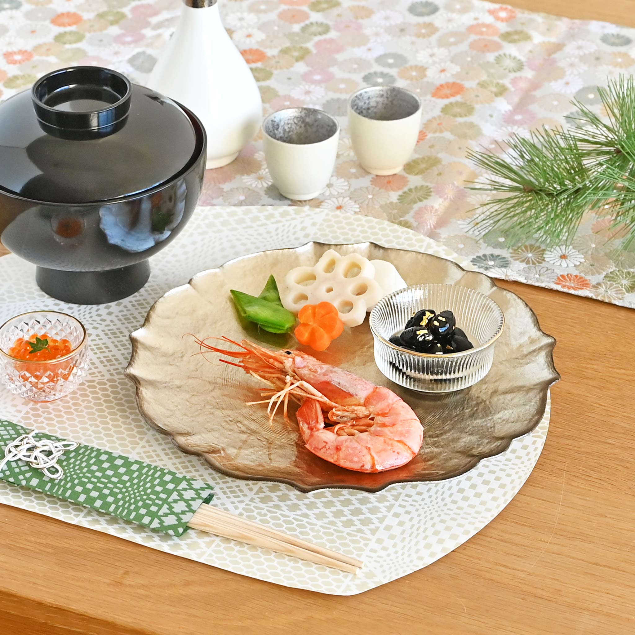 【曽根工芸】プレート アイスクィーン21cm