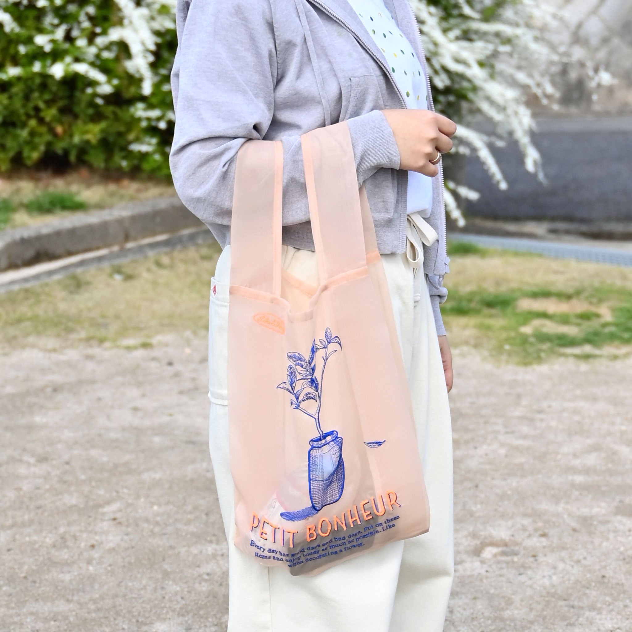 オーガンジー ショッピングバッグ Vase