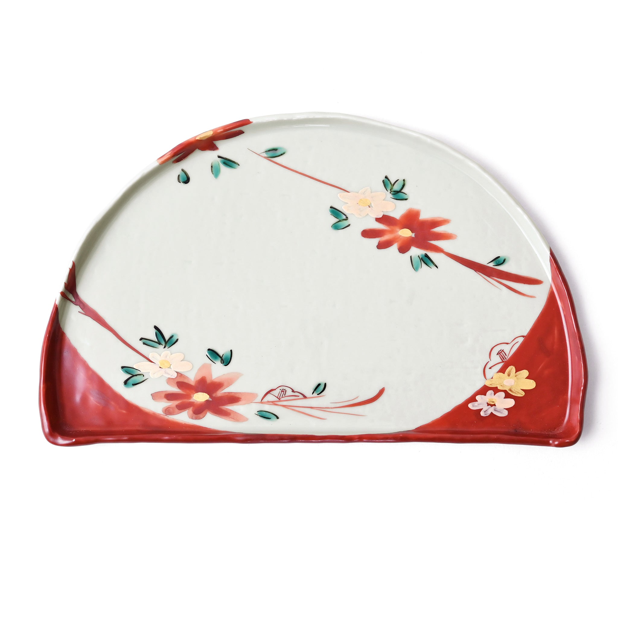 【蔵珍窯】半月皿