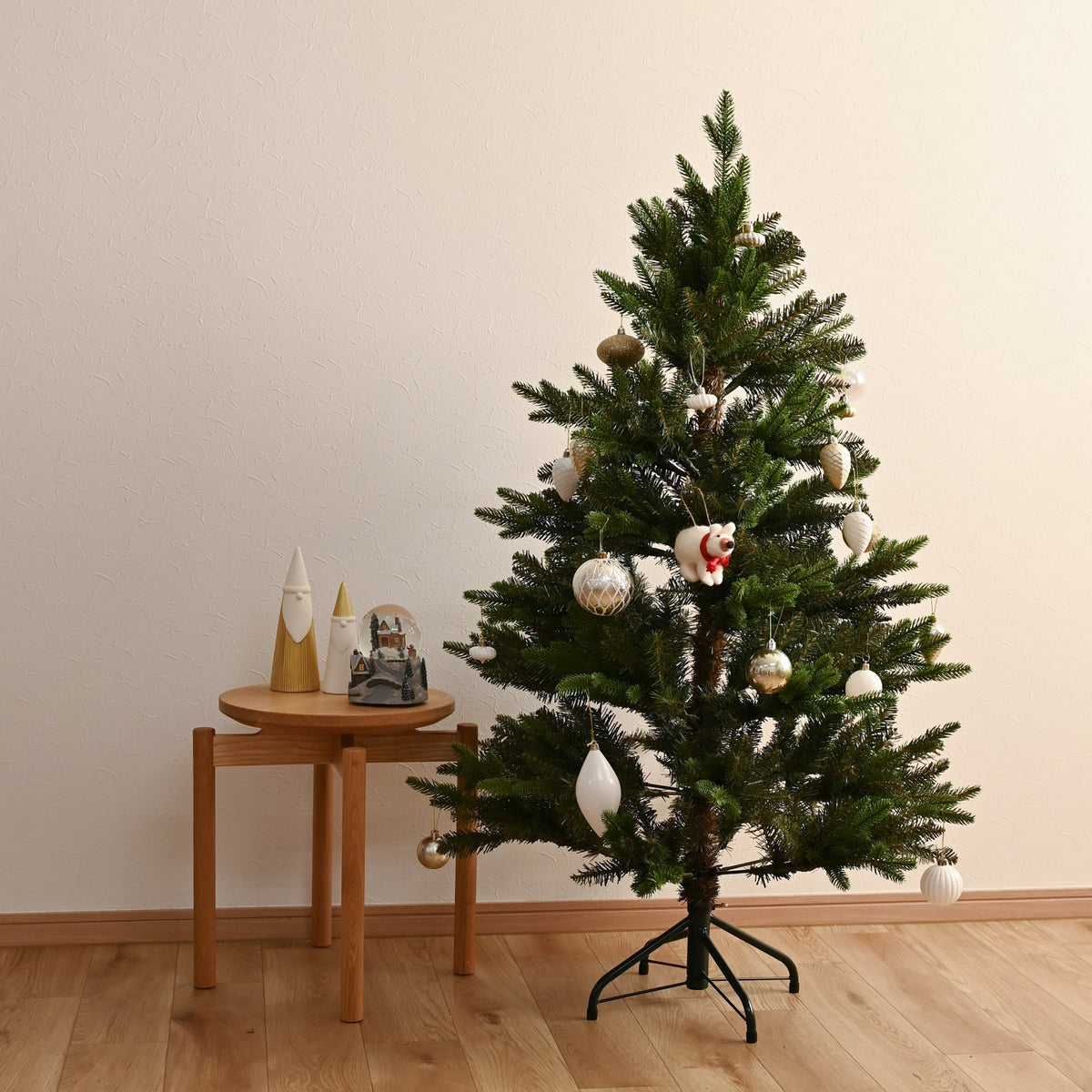 約65cm　クリスマス　トピアリー　クリスマスツリー　フラワー　グリーン　大きい 約65cm クリスマス トピアリー クリスマスツリー フラワー グリーン