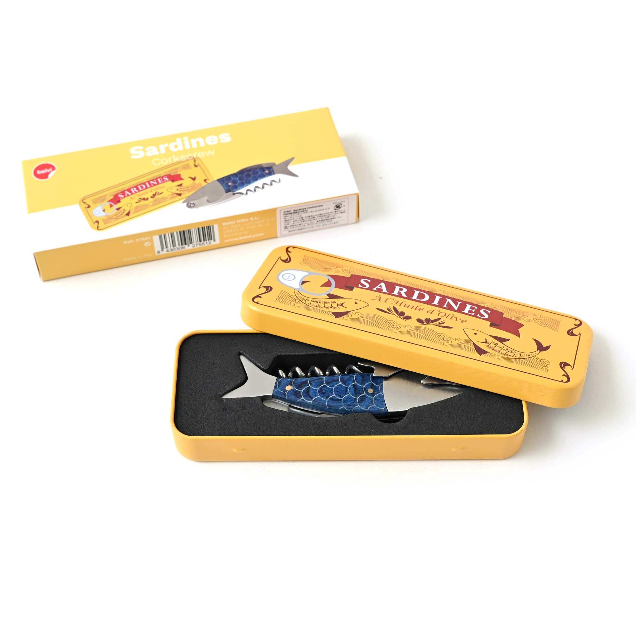 balvi /バルビ】ワインオープナー＆ソムリエナイフ サーディーンズ