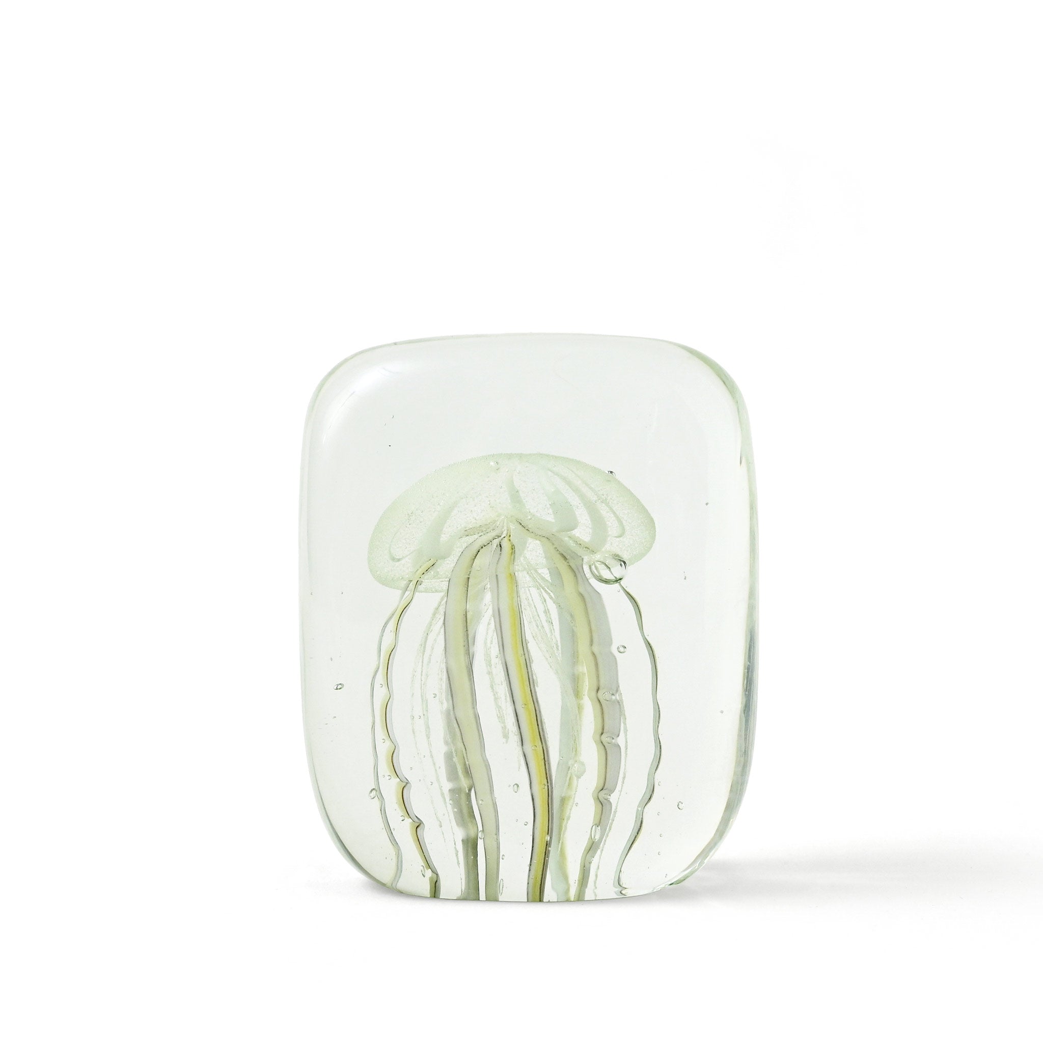 ガラスオブジェ  JELLYFISH TWISTED Square