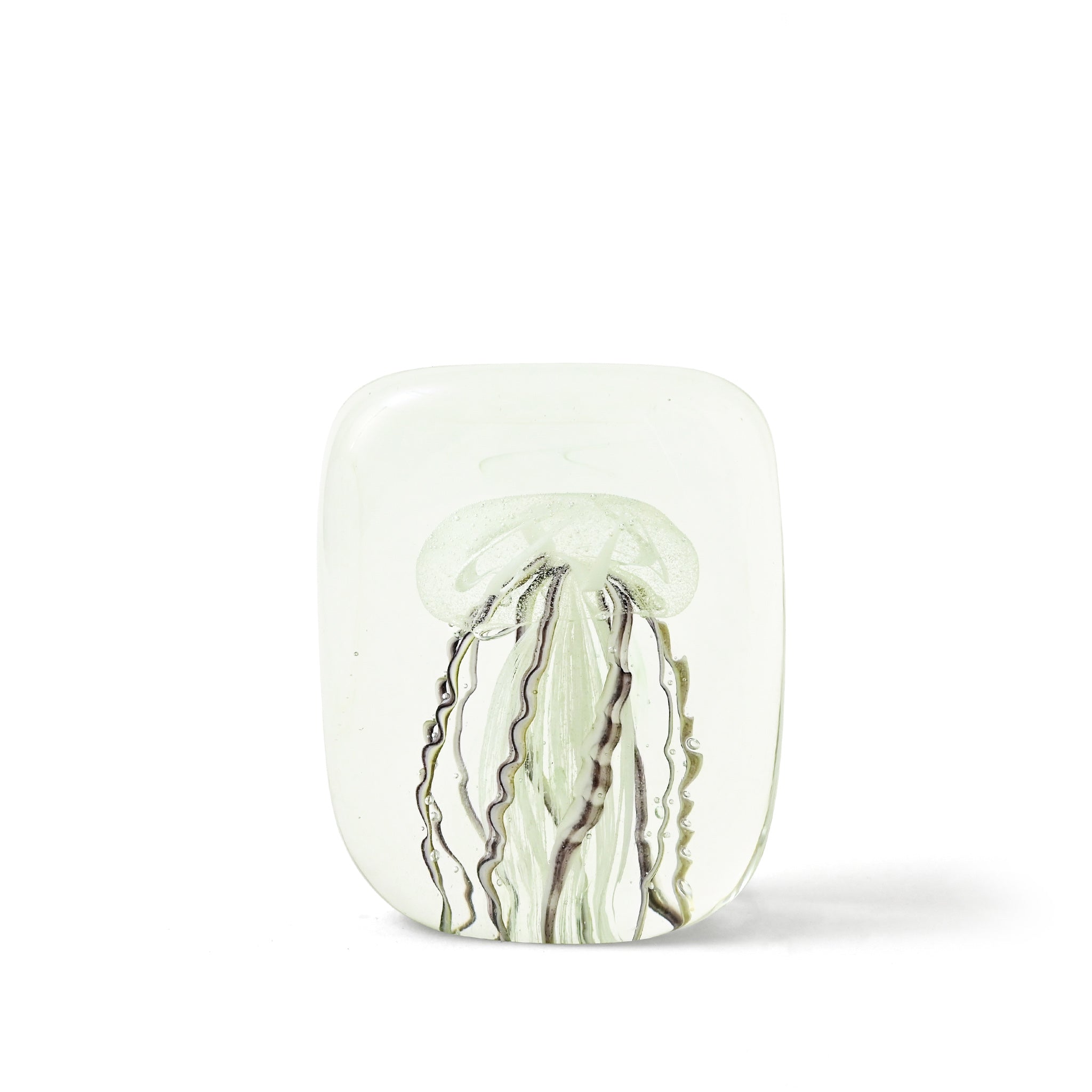 ガラスオブジェ  JELLYFISH TWISTED Square