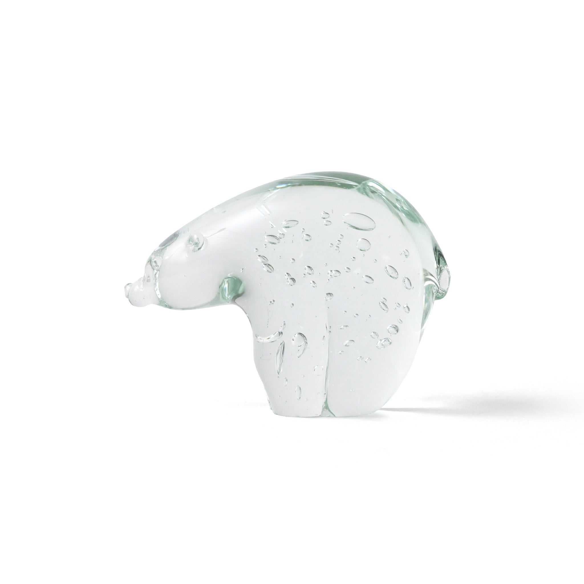 ガラスオブジェ  Polar Bear S