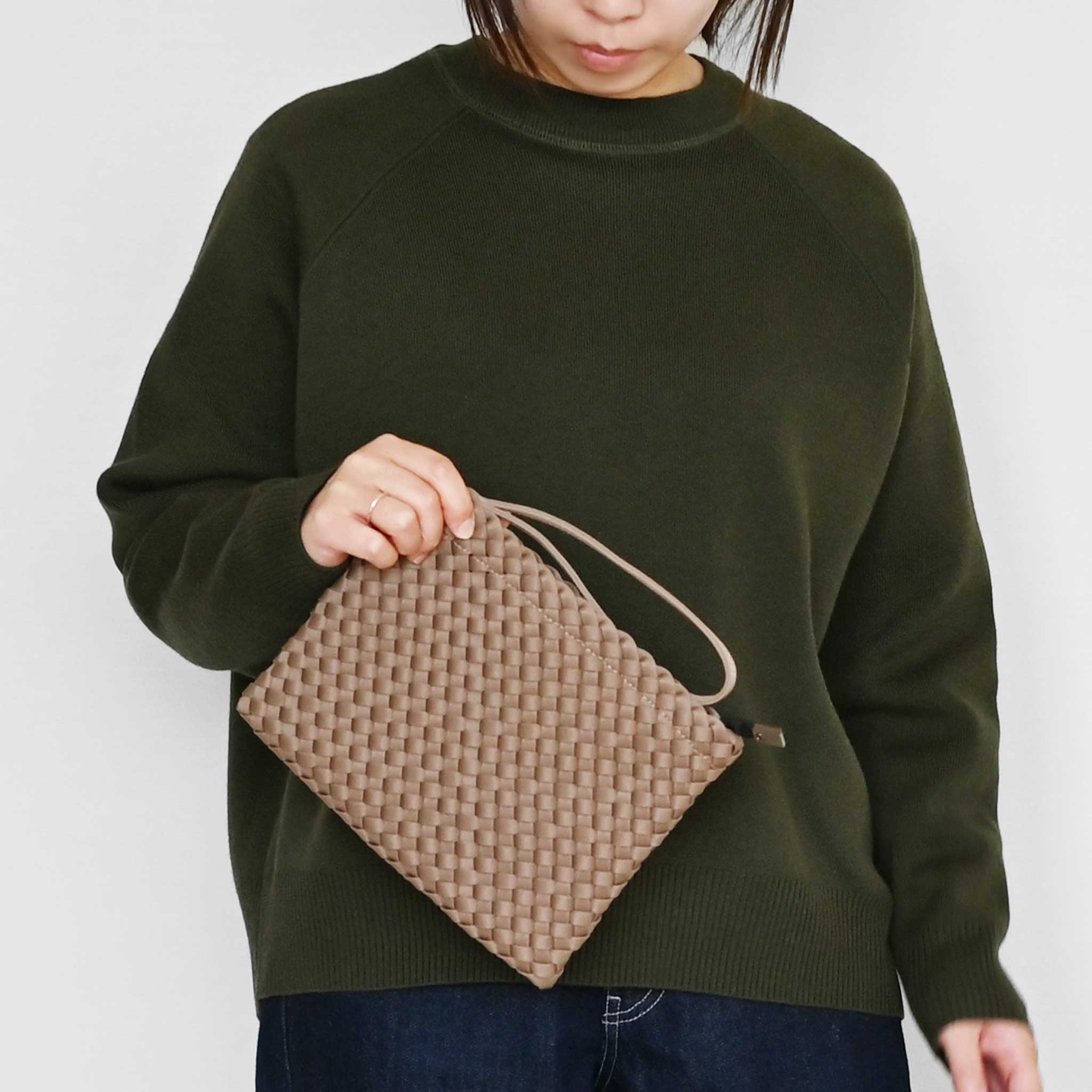 【MOTTE】メッシュトート ポーチ付き