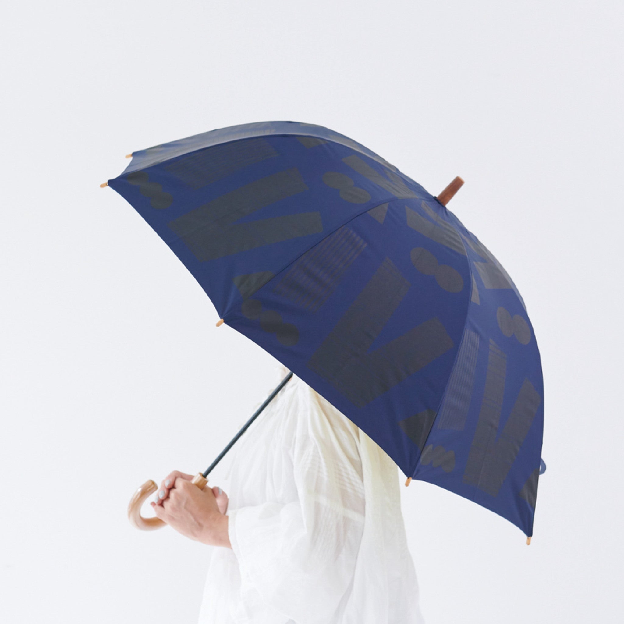 【392 plusm /サンキューニ】長傘 晴雨兼用 Parabrella vibes