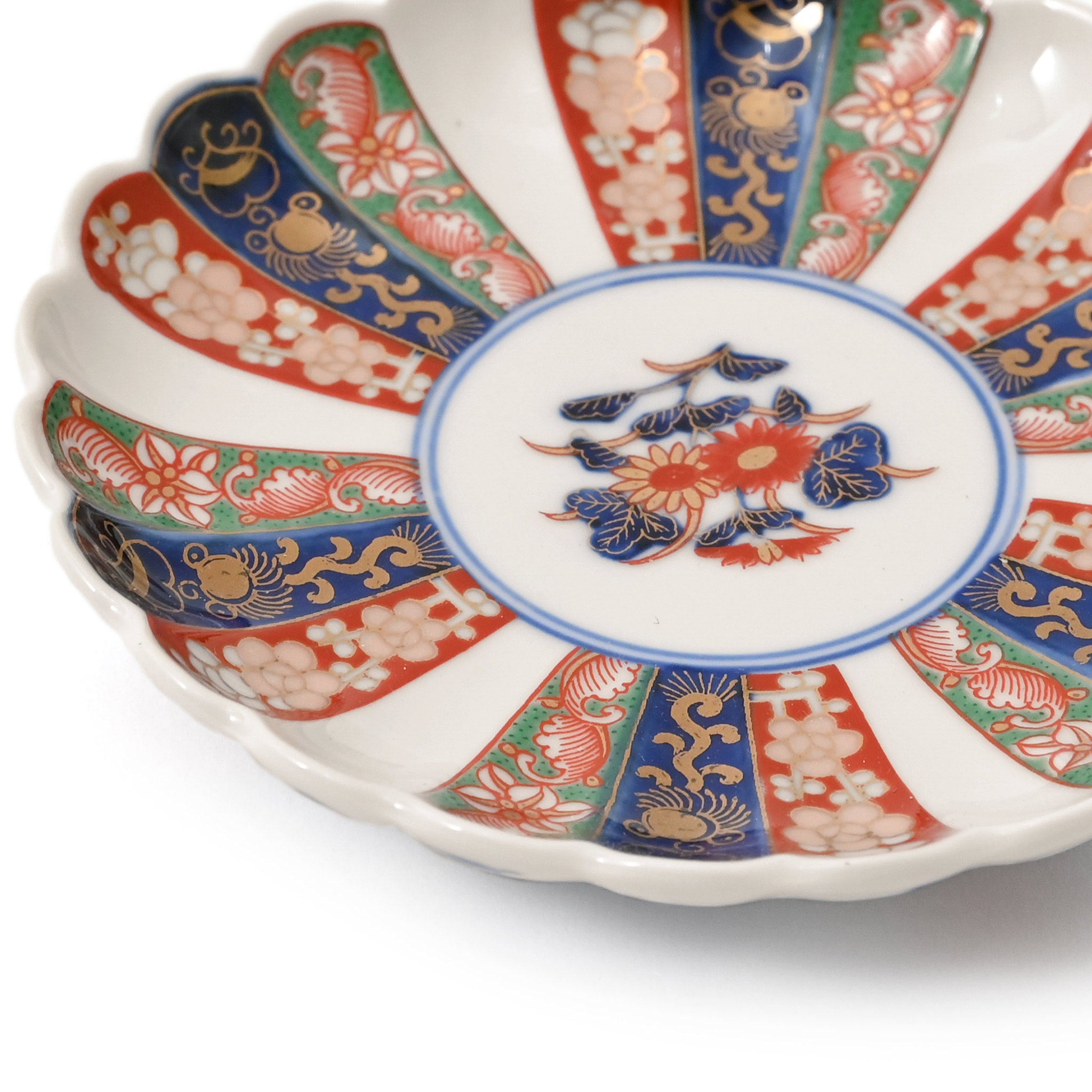 【林九郎窯】見込菊花紋 3号皿