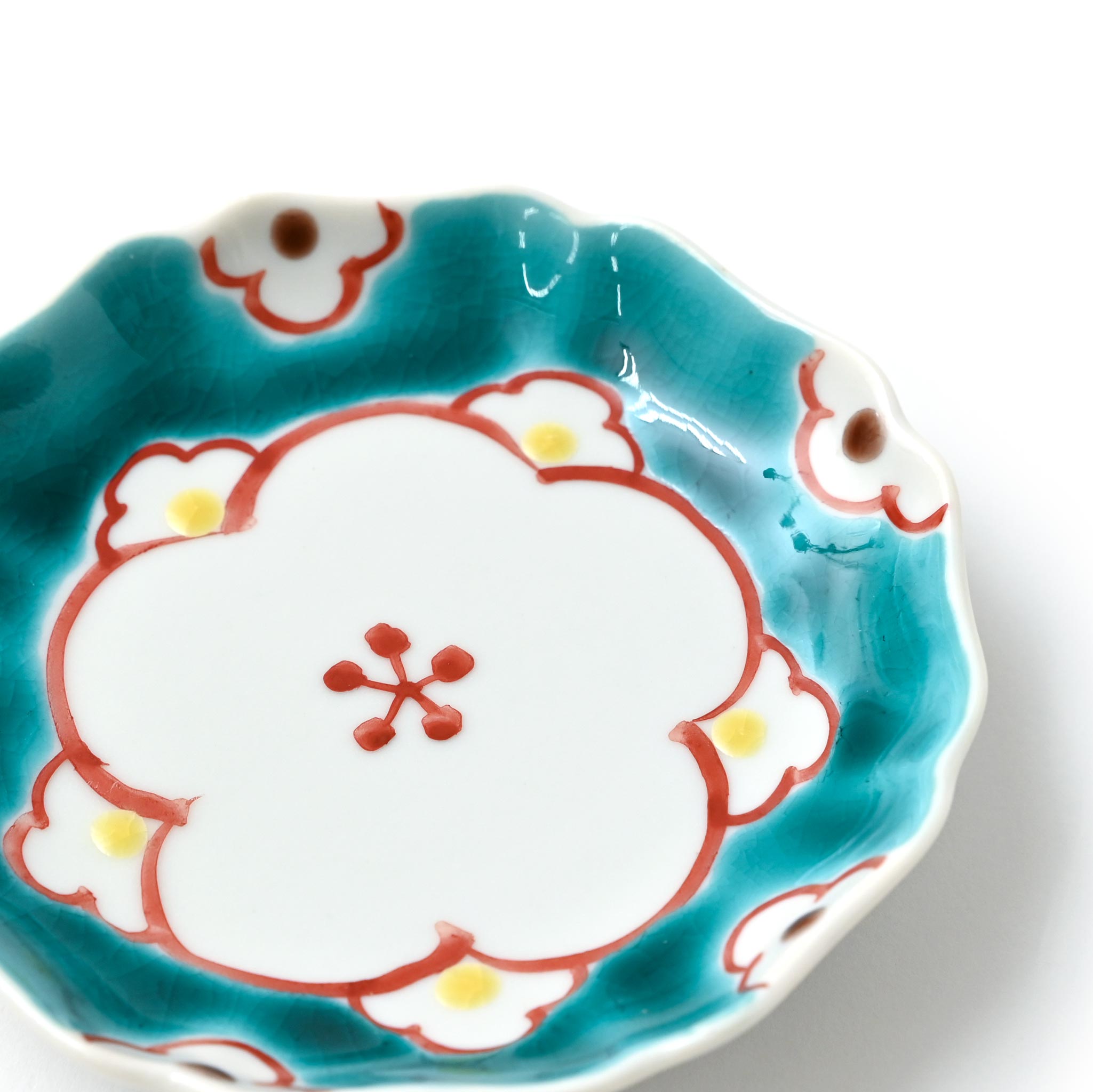 No.22 釉裏紅魚文鉢 / Bowl with fish motif, Underglazed red