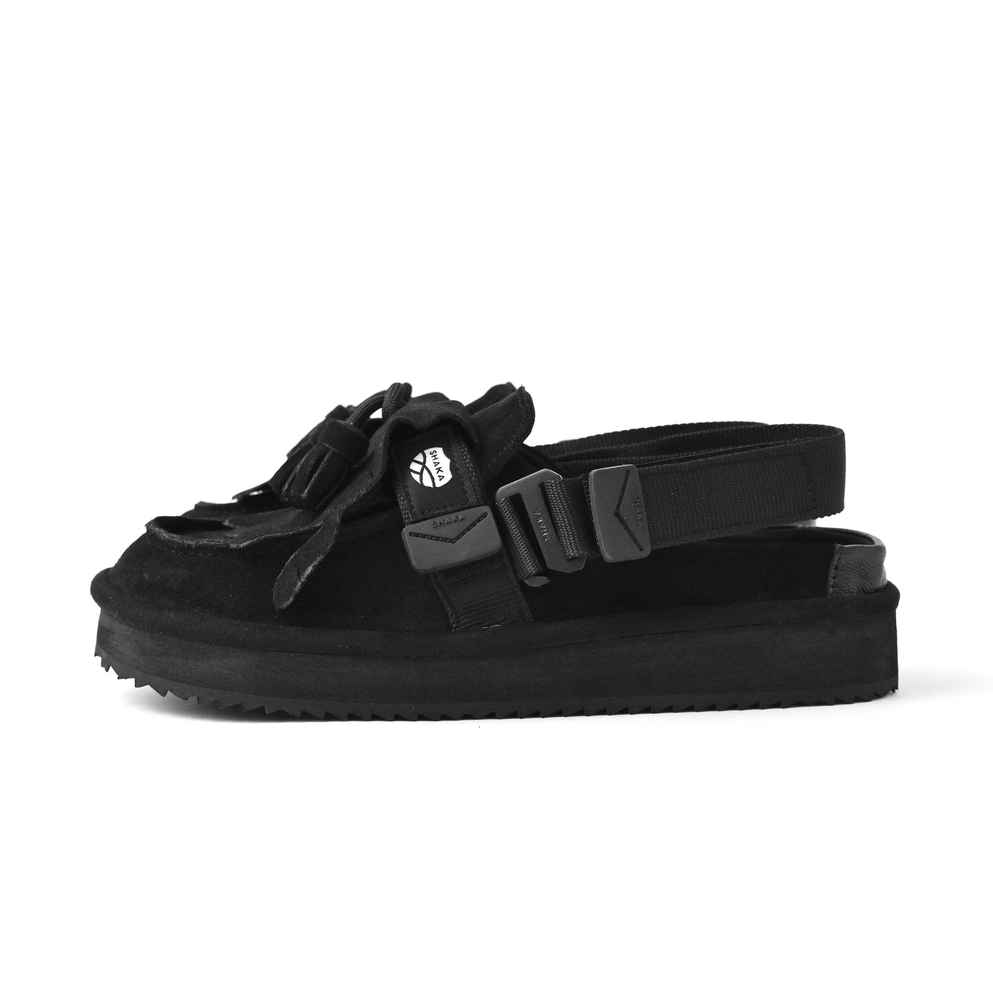 SHAKA/シャカ】MOC MULE モック ミュール タッセル スエード | deux C