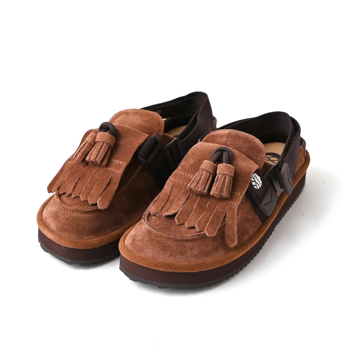 SHAKA/シャカ】MOC MULE モック ミュール タッセル スエード | deux C