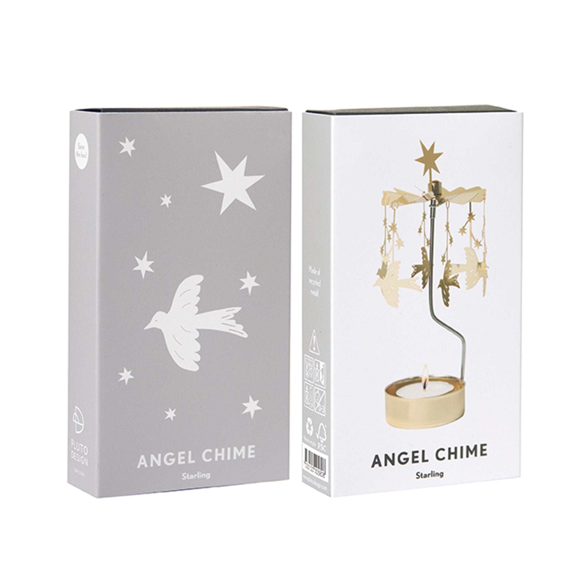 【Pluto Produkter】ロータリーキャンドルホルダー スターリング