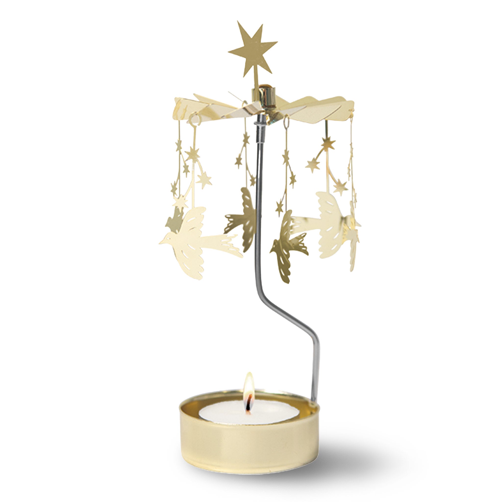 【Pluto Produkter】ロータリーキャンドルホルダー スターリング