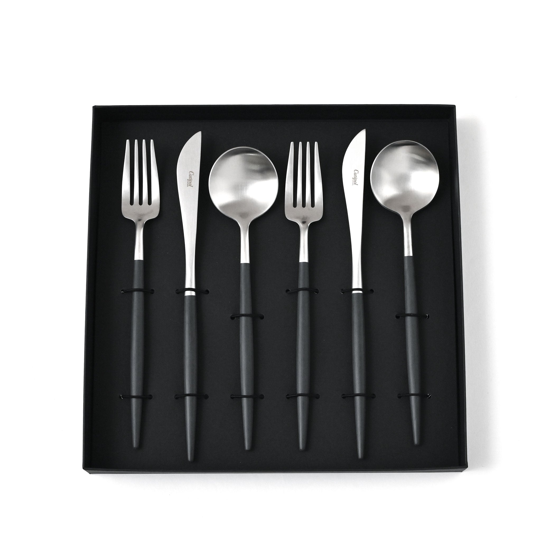 【新品】Cutipol カトラリーセット 6点 クチポール Cutipol ゴア 6点セット スプーン フォーク ナイフ